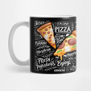 Backboard Pizza Theme Mug